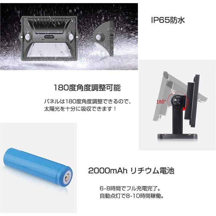 ランラン　2月1日まで取り置き LEDソーラーライト 180度感知 人感センサー 明るさセンサー