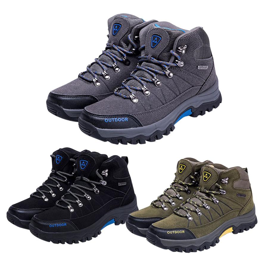 トレッキングシューズ メンズ 登山靴 ハイカット 滑り止め 靴 トレッキングシューズ メンズ 登山靴 ハイカット 滑り止め 靴