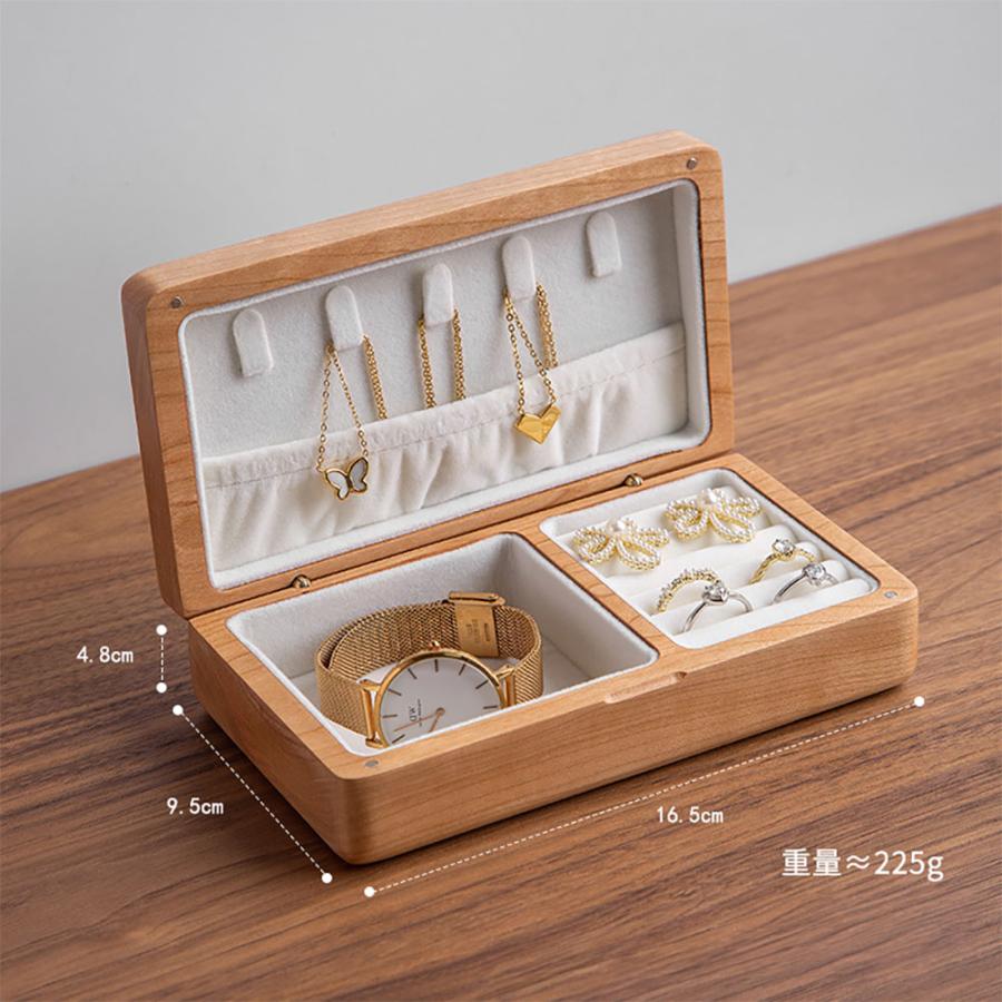 6705⑧クリーム色の木製アクセサリーケース 6705⑧クリーム色の木製アクセサリーケース - メルカリ