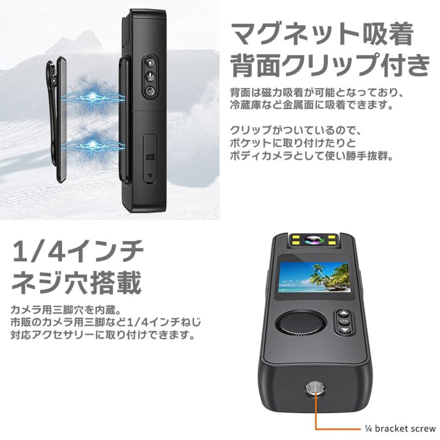 ウェアラブルカメラ EP5 Head-Wearing Mini DV Wi-Fi機能搭載ヘッドウェアラブル