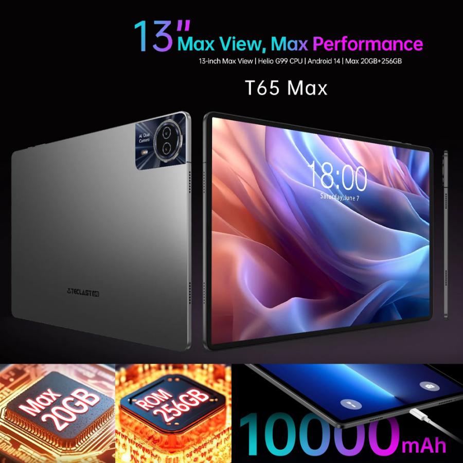 Teclast T65MAX 13インチ タブレット 未使用／外箱強い痛みあり Teclast T65MAX 13インチ タブレット 未使用／外箱強い痛みあり