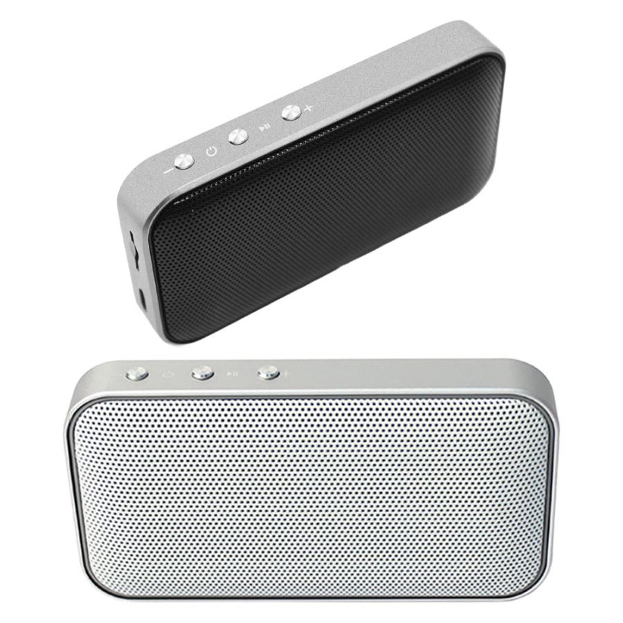 Bluetooth スピーカー 小型 ワイヤレススピーカー マイク内蔵 microSD