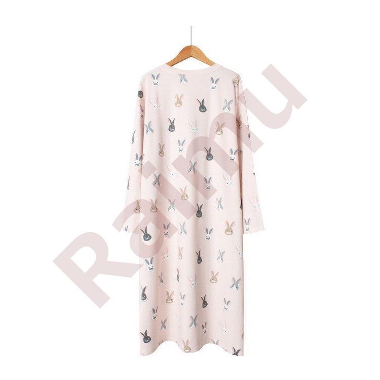 ネグリジェ パジャマ レディース 春夏秋 長袖ワンピース 総柄 うさぎ柄 猫柄ルームウェア 可愛いネグリジェ ロング丈ワンピース ゆったり部屋着 寝巻き ギフト 121 Sy 3 来夢商事 通販 Yahoo ショッピング