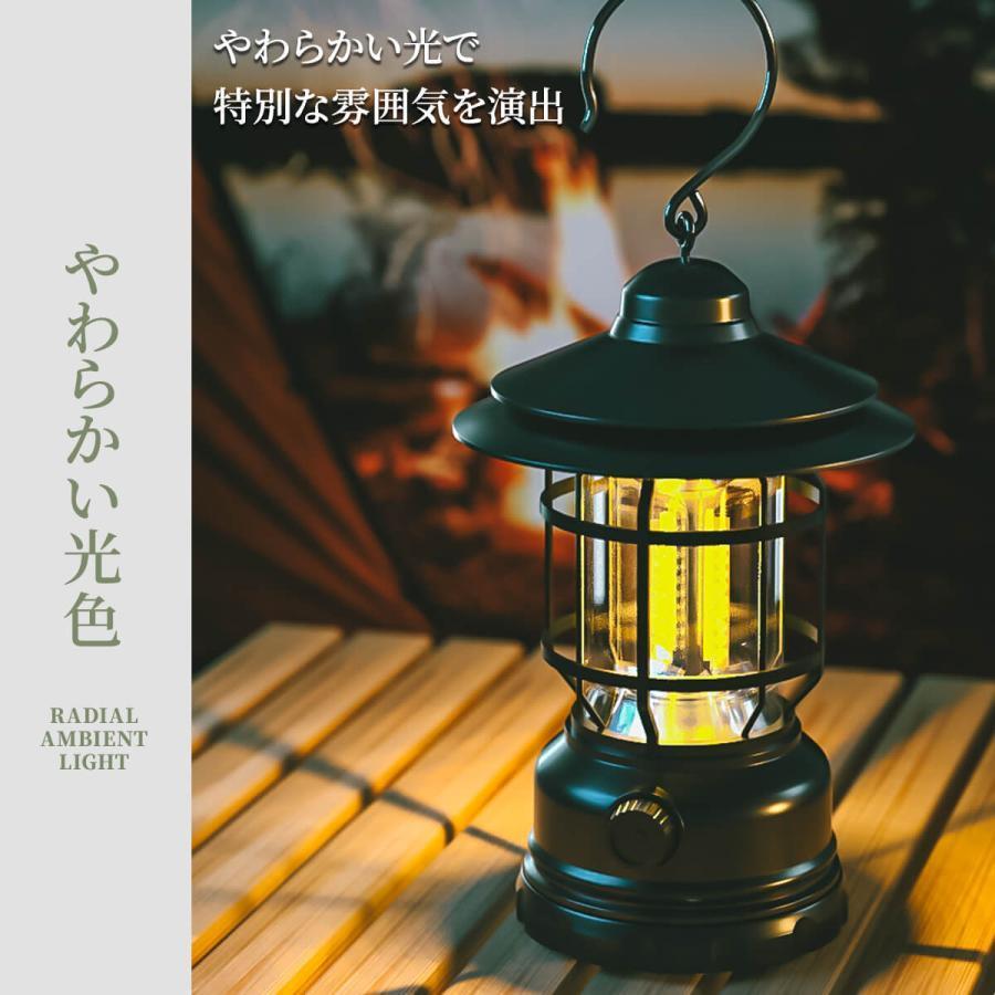 ランタン LED USB 軽量 充電式 USB充電 らんたん キャンプ アウトドア