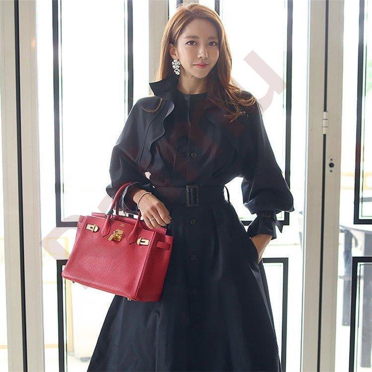 全国総量無料で レディース ステンカラートレンチコート スプリングコート ベルト付き トレンチコート ダブル ロング丈 高品質 秋着 コート 通勤 アウター ロング丈レディース G Grafiti Si