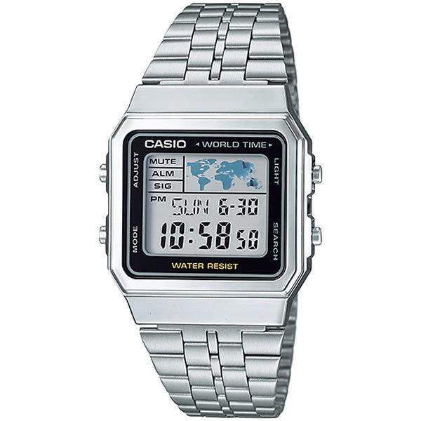かつかつCASIOカシオベーシックA500WA-7 チプカシワールドタイム スタンダード デジタル 【並行輸入品】【BOX無し】カシオ CASIO 腕時計