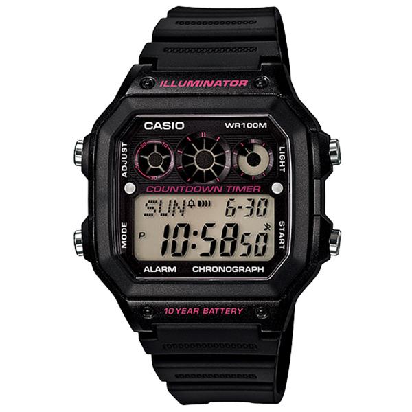 箱なし】カシオ CASIO 腕時計 海外モデル AE-1300WH-1A デジタル