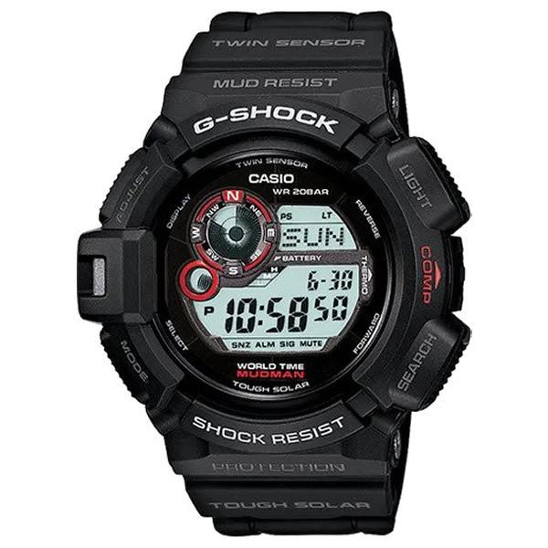 カシオ CASIO 腕時計 海外モデル G-9300-1 G-SHOCK Gショック MASTER OF G MUDMAN マッドマン メンズ｜rainbow-123