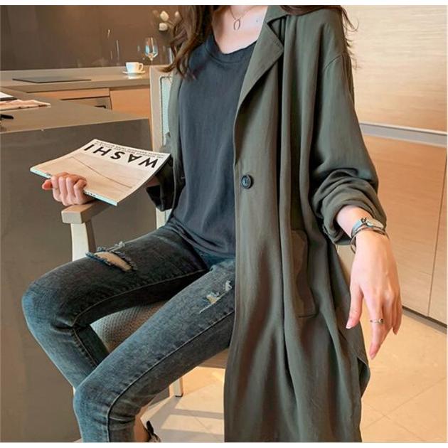 トレンチコート レディース 春 ロングコート 大きいサイズ スプリングコート カジュアル アウター ライトアウター 長袖 代 30代 40代 50代 Cppp014 Aloha Mahalo 通販 Yahoo ショッピング