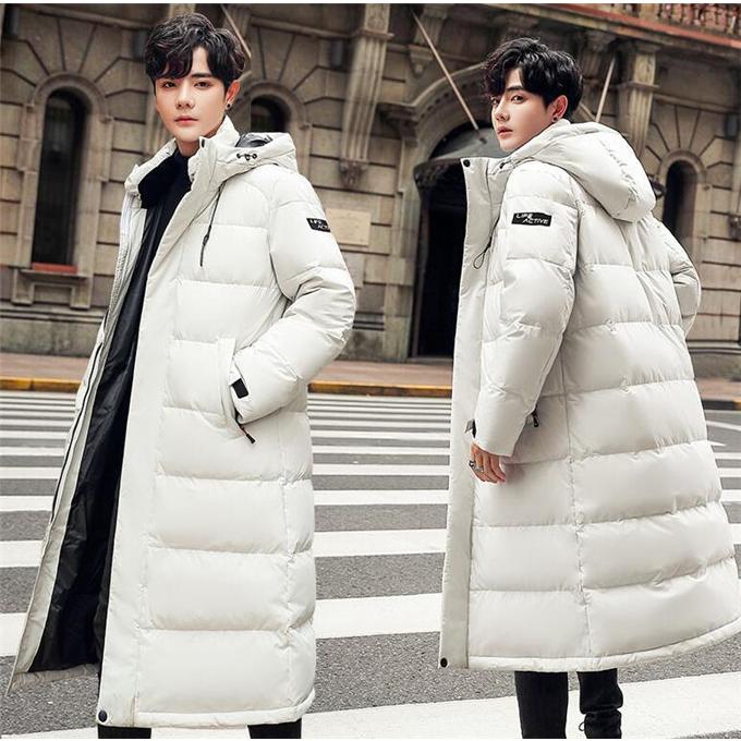 新品入荷 暖かい ペアルック ダウン ロング メンズ ダウンコート ダウンコート メンズ ダウンジャケット フード 紳士 防寒服 冬 コート コート アウター