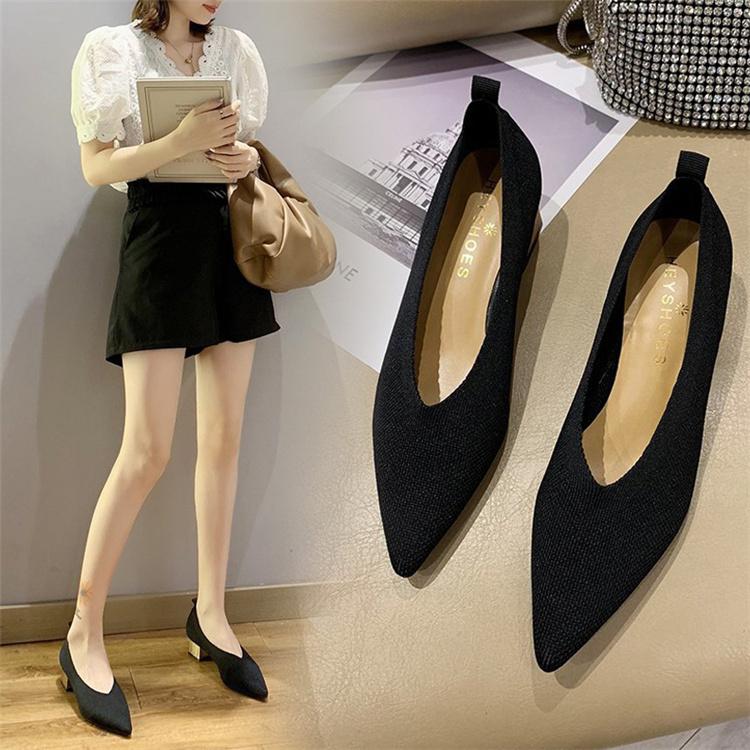 レディース パンプス 太ヒール フラットシューズ 靴 ポインテッド エナメル スエード レディース 通勤 カジュアル 春夏秋 おしゃれ Zqx2793 Aloha Mahalo 通販 Yahoo ショッピング