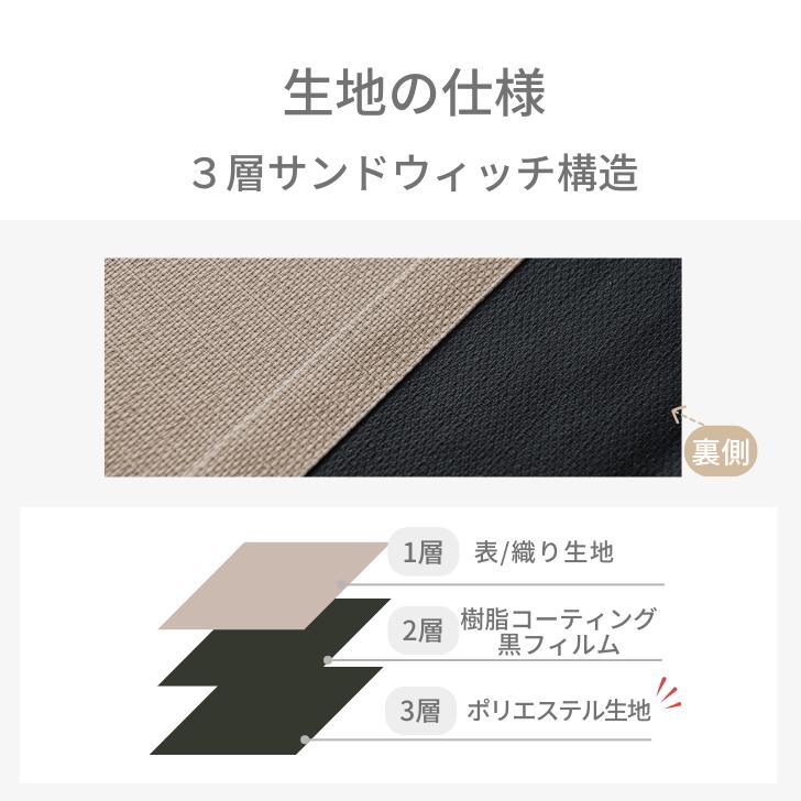 カーテン 完全1級遮光 フィットニード 遮熱 保温 １級遮光  カーテン  幅100cm 2枚　幅150cm 幅200cm 1枚 リーズナブル | ブランド登録なし | 10