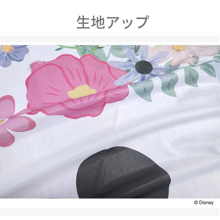 Disney（ディズニー） レースカーテン NEWミッキー＆ミニー フラワー