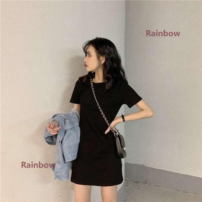 ワンピース スカート Tシャツ レディース 夏 夏服 おしゃれ かわいい ティーンズファッション 中学生 高校生 女子 私服 韓国 Rainbow Onlineshop Seiubi2170 Rainbow Onlineshop 通販 Yahoo ショッピング