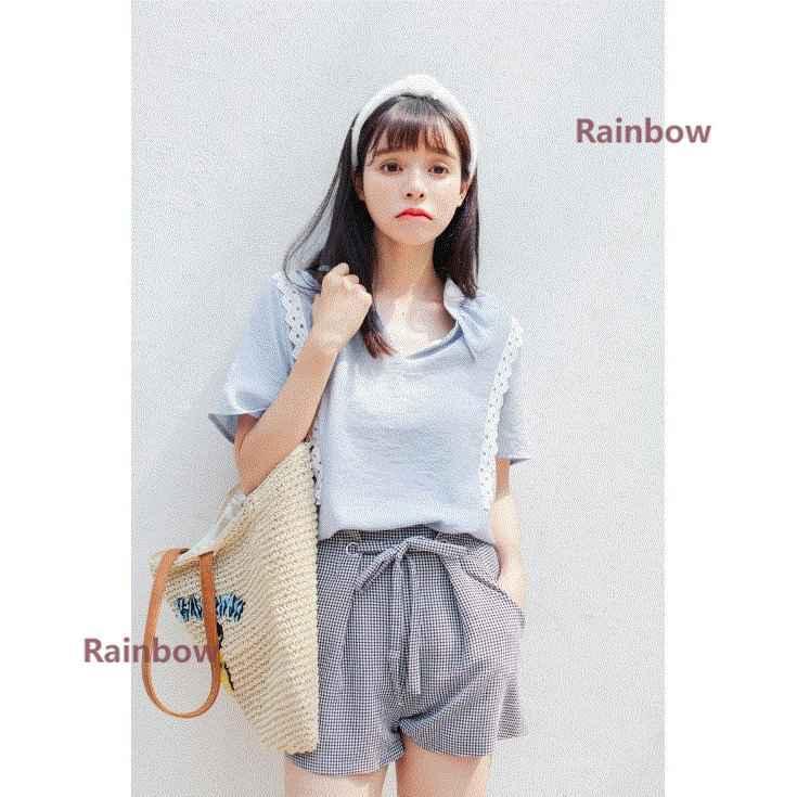 ボトムス レディース ショートパンツ 夏 夏服 冬 ハーフパンツ 半ズボン おしゃれ ティーンズファッション 中学生 女子 私服 韓国 Rainbow Onlineshop Seiubi Rainbow Onlineshop 通販 Yahoo ショッピング