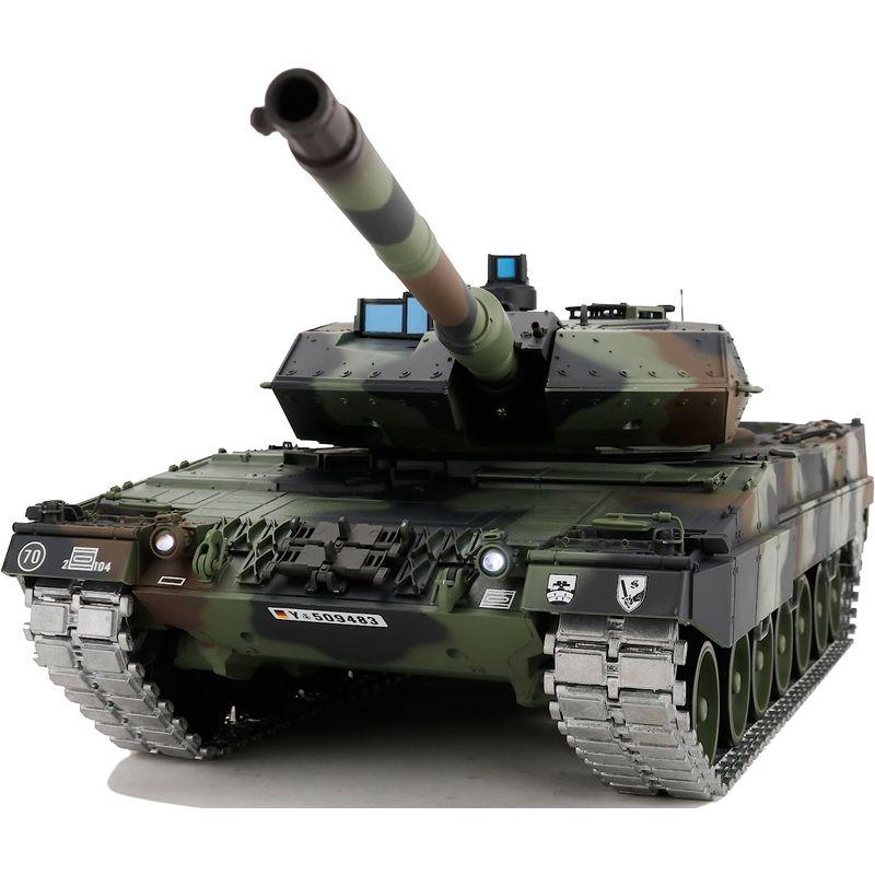 【〜6/6まで出品】 Heng Long 改造 TK6.0 エディション 1/16 2.4ghz リモートコントロール ドイツヒョウ柄 2A6 戦車モデル(360 【AAA1861026701】(67023円)