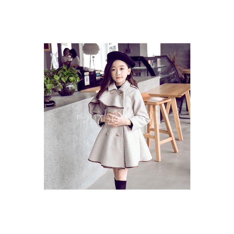 韓国子供服 女の子 ダッフルコート ロング 長袖コート 子供服 キッズ 女児 ジャケット 冬服 アウター 子供服 子供コート 学生 キッズ服 女の子服ダッフルコート|rainbow001|09
