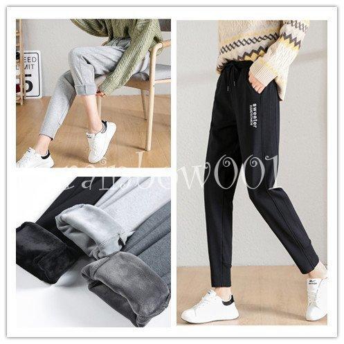 裏起毛 スエットパンツ レディース 秋 冬 暖か アウトドア 防寒 スポーツウエア ルームパンツ 厚手 ボア付き セール特別価格