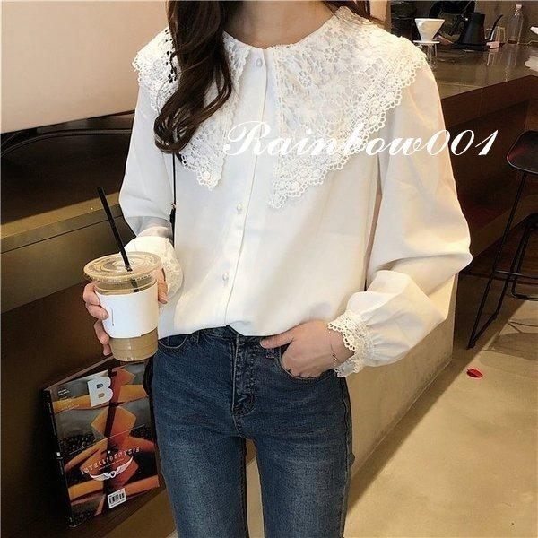 初回限定 セール シャツ レディース 長袖 シフォンブラウス Si フォーマル トップス 大きいサイズ 無地 白 黒