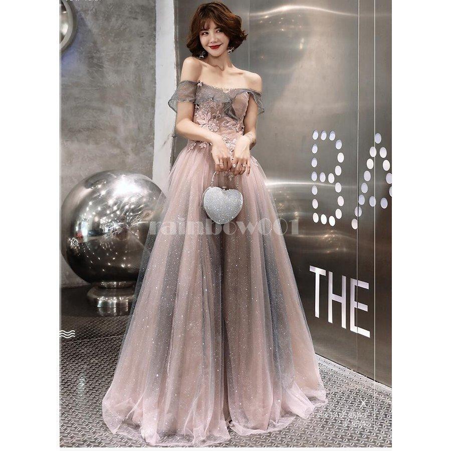 超人気 オフショルダー ウエディングドレス ロングドレス パーティードレス 結婚式 10代 代 30代40代 上品 お呼ばれ 食事会 二次会 披露宴 卒業式 成人式 人気ブランド Www Ladislexia Net