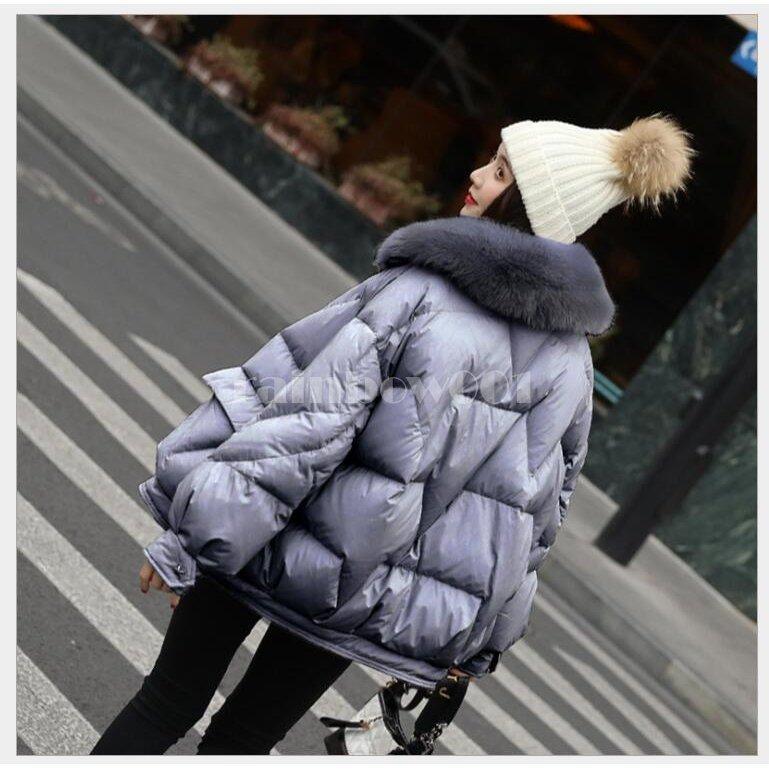 人気カラーの ダウンコート ダウンジャケット レディースコート 中綿ジャケット ショート丈 高品質 冬服 防寒着 暖かい オシャレ アウター 大きいサイズ ファー付き Dprd Jatimprov Go Id