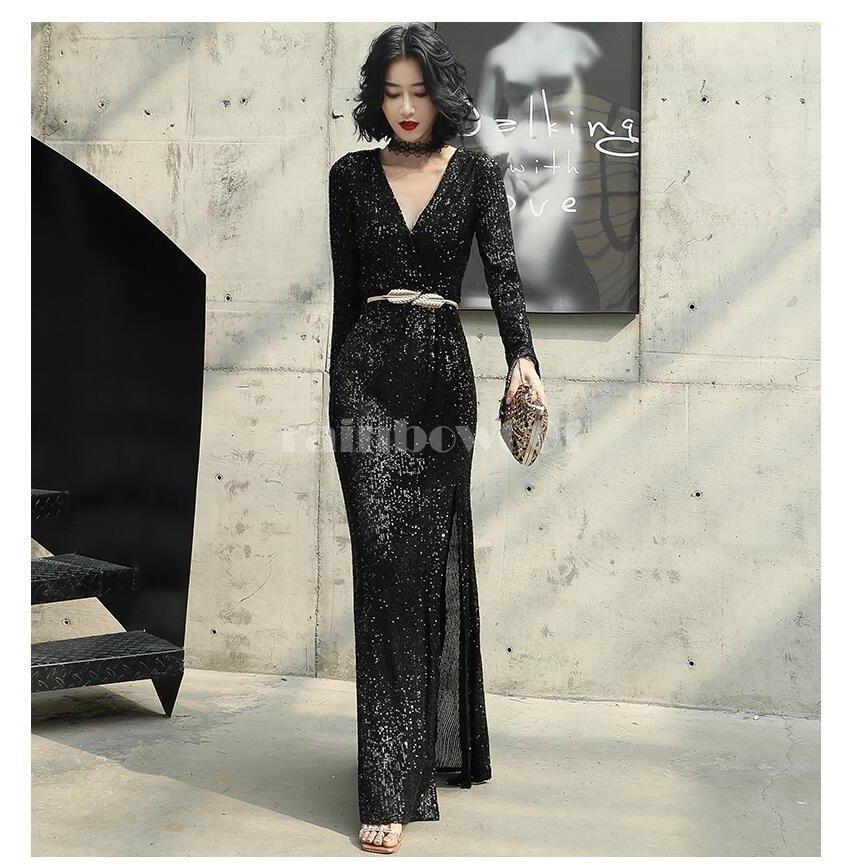 在庫一掃最安挑戦 上品 ウエディングドレス ロングドレス 袖あり Aラインワンピース ナイトドレス パーディードレス ピアノ 成人式 結婚式 二次会 舞台用 披露宴 演奏会 発表会 待望の再入荷 Skylanceronline Com