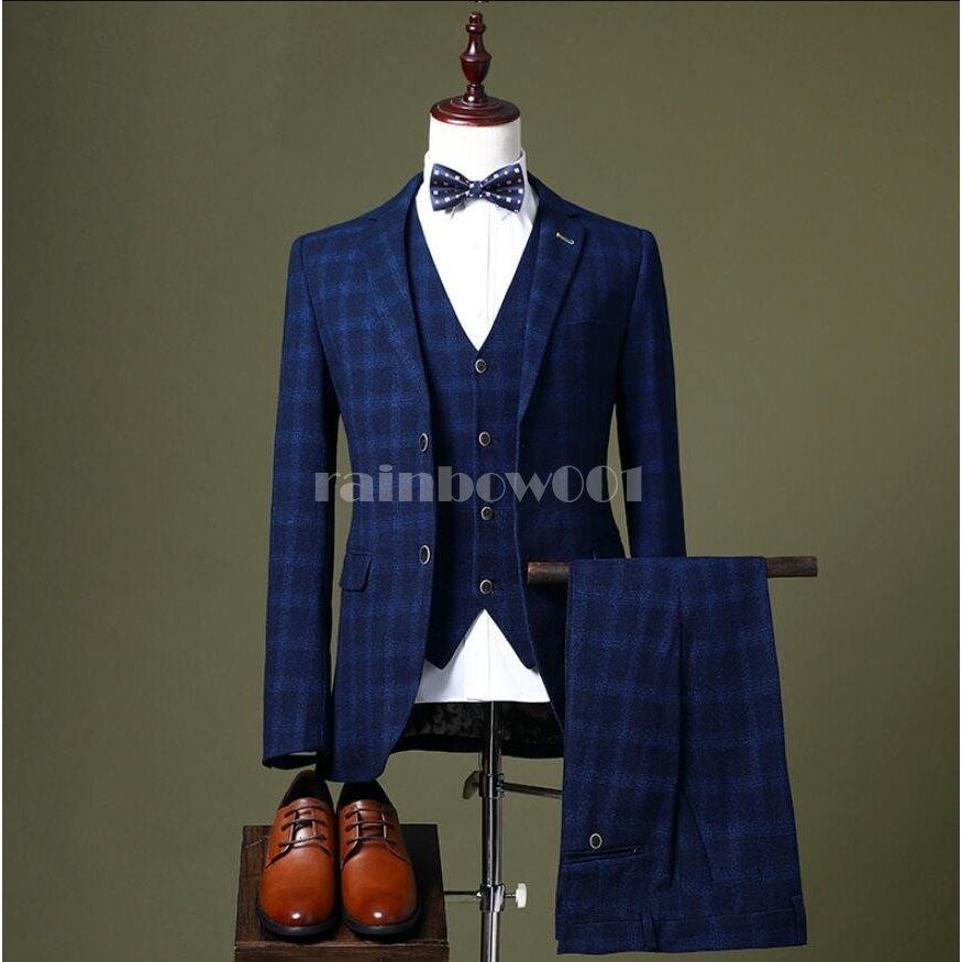 激安特価 チェック柄 メンズスーツ 3ピーススーツ ビジネススーツ 3点セットスーツ 2つボタンスーツ おしゃれ 結婚式 成人式 卒業式 就職活 披露宴 冠婚葬祭 二次会 新作 激安ブランド Www Gettoknowmontco Com