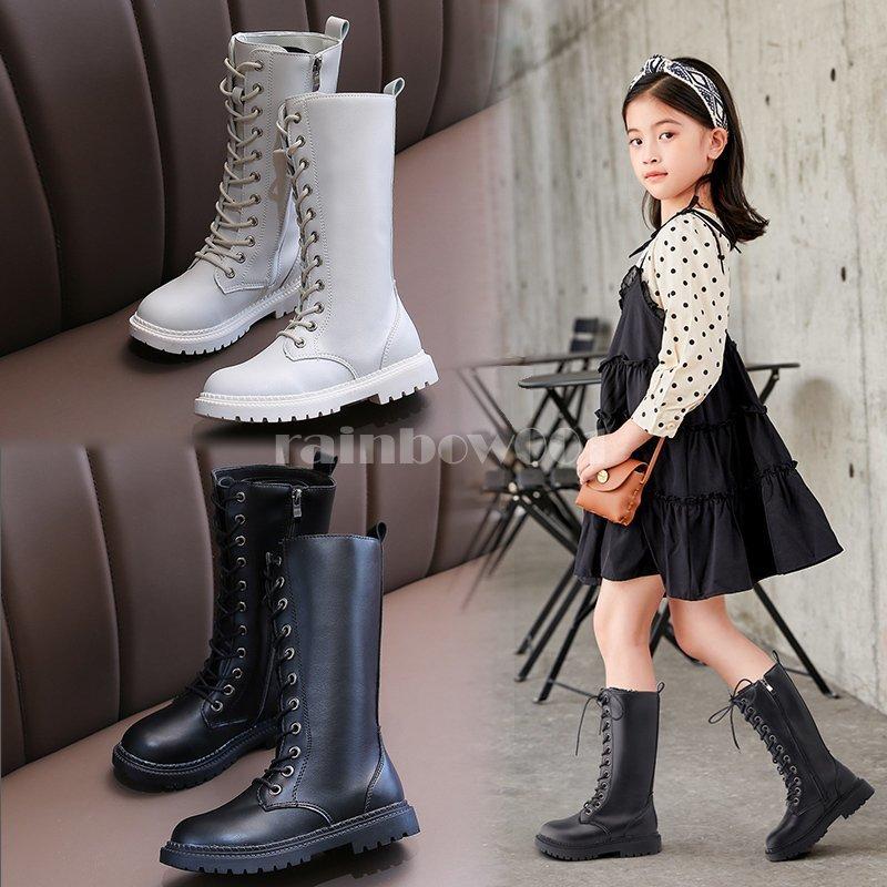 編み上げ ロングブーツ 女の子 ハーフ ブーツ 子供 キッズ ブーツ 編み上げブーツ 袴 かわいい 女の子 長靴 裏起毛 おしゃれ 可愛い お出かけ 通学 通園 保育園 0321s Boots Rainbow一号店 通販 Yahoo ショッピング