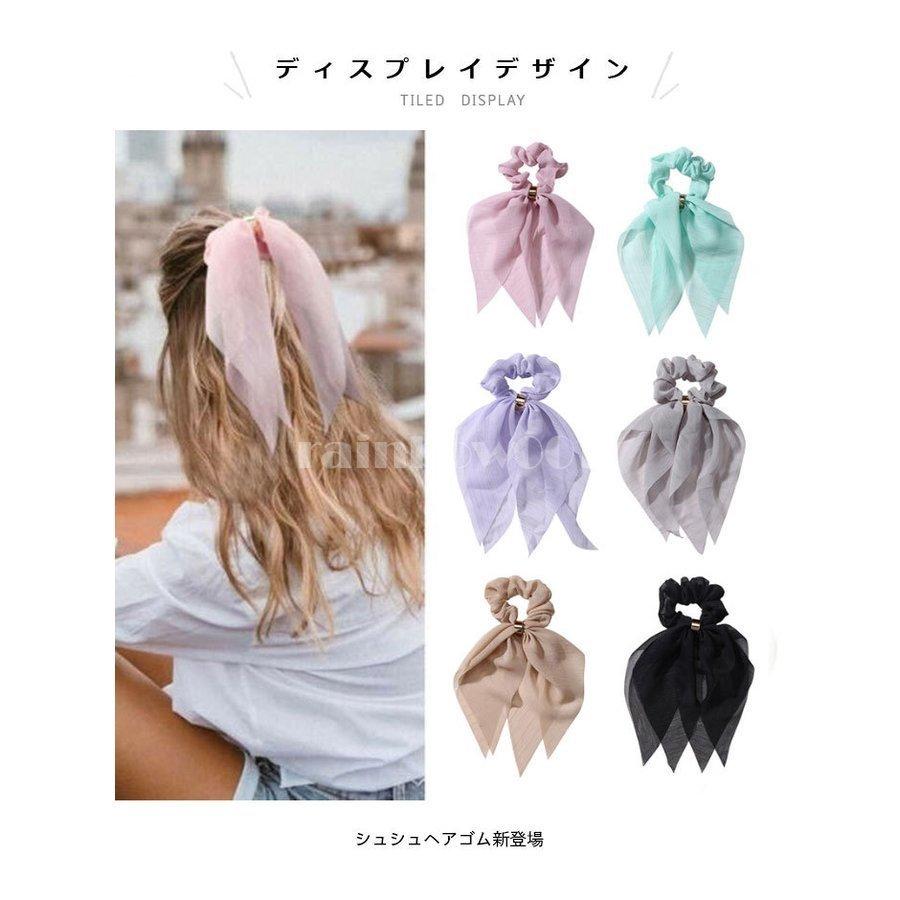 シュシュ ヘアゴム おしゃれ ふんわり ギフト シンプル プレゼント ヘアアクセサリー リボン レース 可愛い 大きい 大人っぽい 贈り物 髪飾り 最大80 Offクーポン リボン