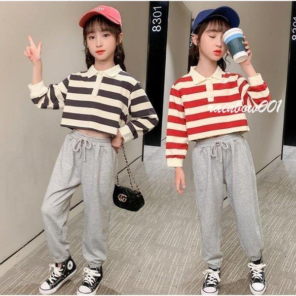 新作通販 子供服 セットアップ キッズ 女の子 長袖 秋 上下セット Tシャツ ロングパンツ 長ズボン 子供ジャージ スポーツウェア 運動着 おしゃれ 可愛い カジュアル 新品 Recomenda Co