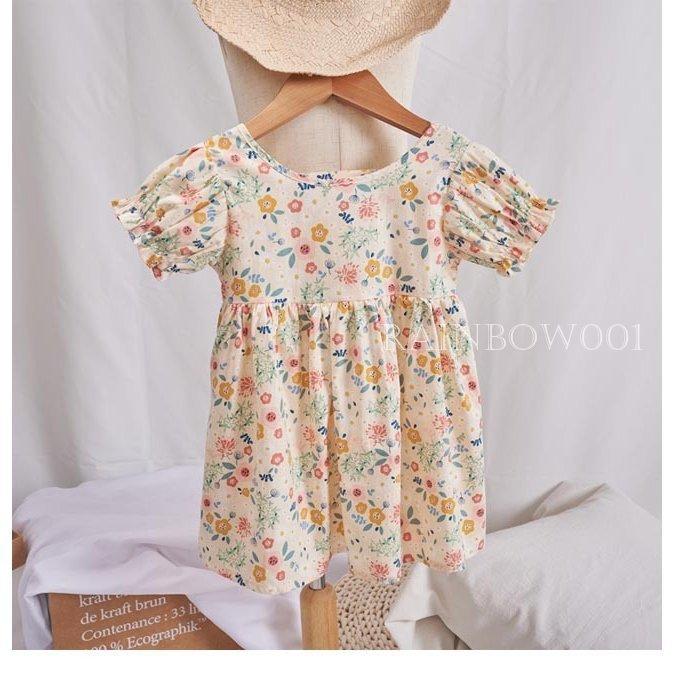 ワンピース 夏 子供 花柄ワンピース 女児 夏ワンピース 薄手 快適 半袖ワンピース キッズ 女の子 柄ワンピ ジュニア サマーワンピース 限定価格セール