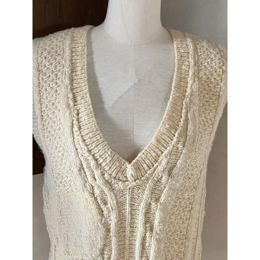 直販特別価格 patch attached knit vest〈sn231226〉 | chanelal.com