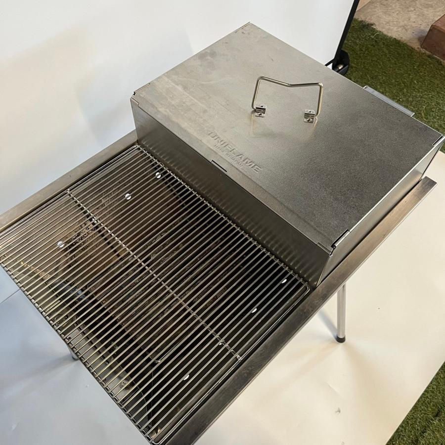 UNIFLAME(ユニフレーム) UFタフグリルSUS-600、鉄板300、サイドラック、リッド、LOW脚1セット(4本)、収納ケース600 UNIFLAME(ユニフレーム) UFタフグリルSUS-600、鉄板300、サイド