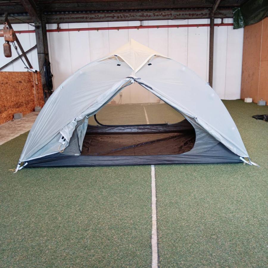 【新品タグ付】3人用ULテント 3F UL GEAR QINGKONG 3グレー Qingkong 3 Tent - 3F UL GEAR Ultralight Outdoor Gears