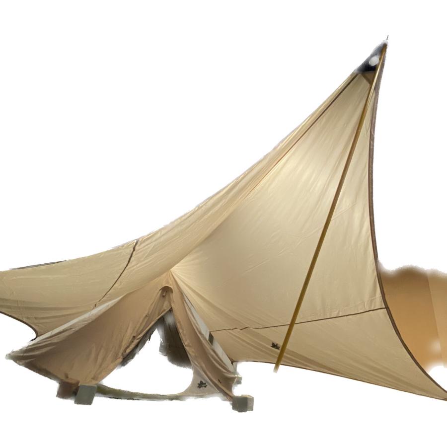 ロゴスTradcanvas Tepee&タープ350-BJ チャレンジセット 【公式通販】