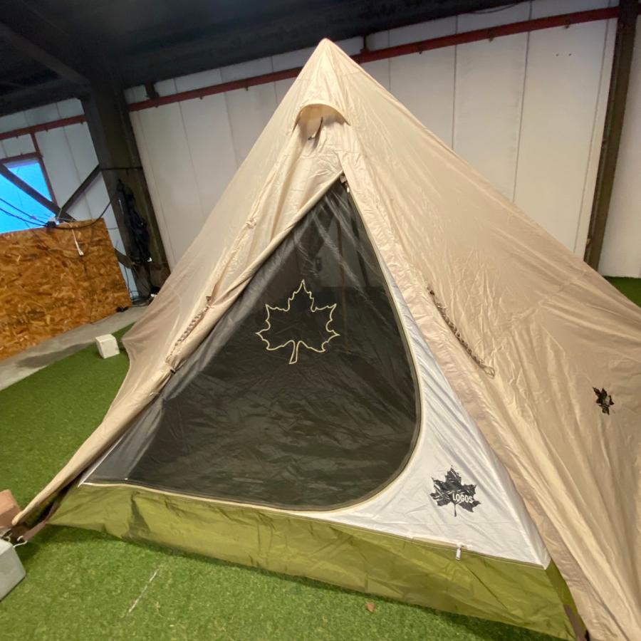 ロゴスTradcanvas Tepee&タープ350-BJ チャレンジセット