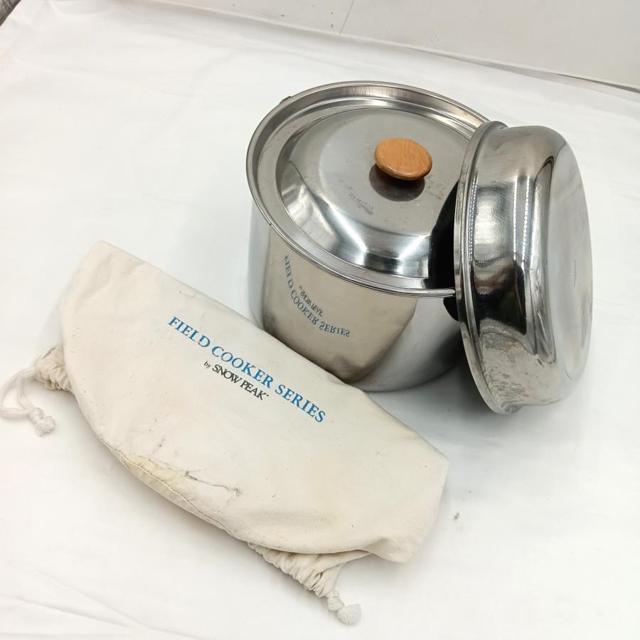 未使用！　スノーピーク　ヤマコウ時代　希少　フィールドクッカー　廃盤 snow peak(スノーピーク) ヤマコウ期 旧ロゴ フィールドクッカー 廃盤
