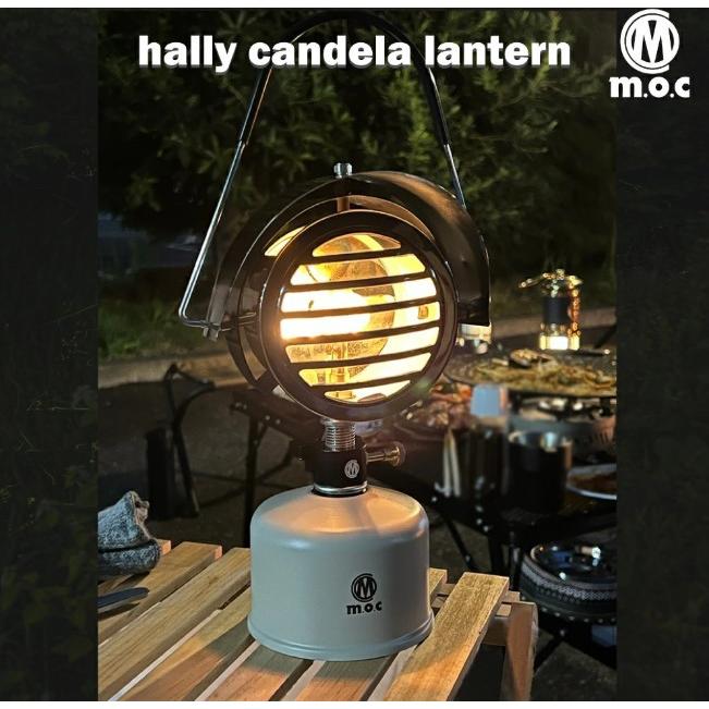 キャンプ m.o.c ハリーカンデラ ガスランタン＆ガスウォーマー