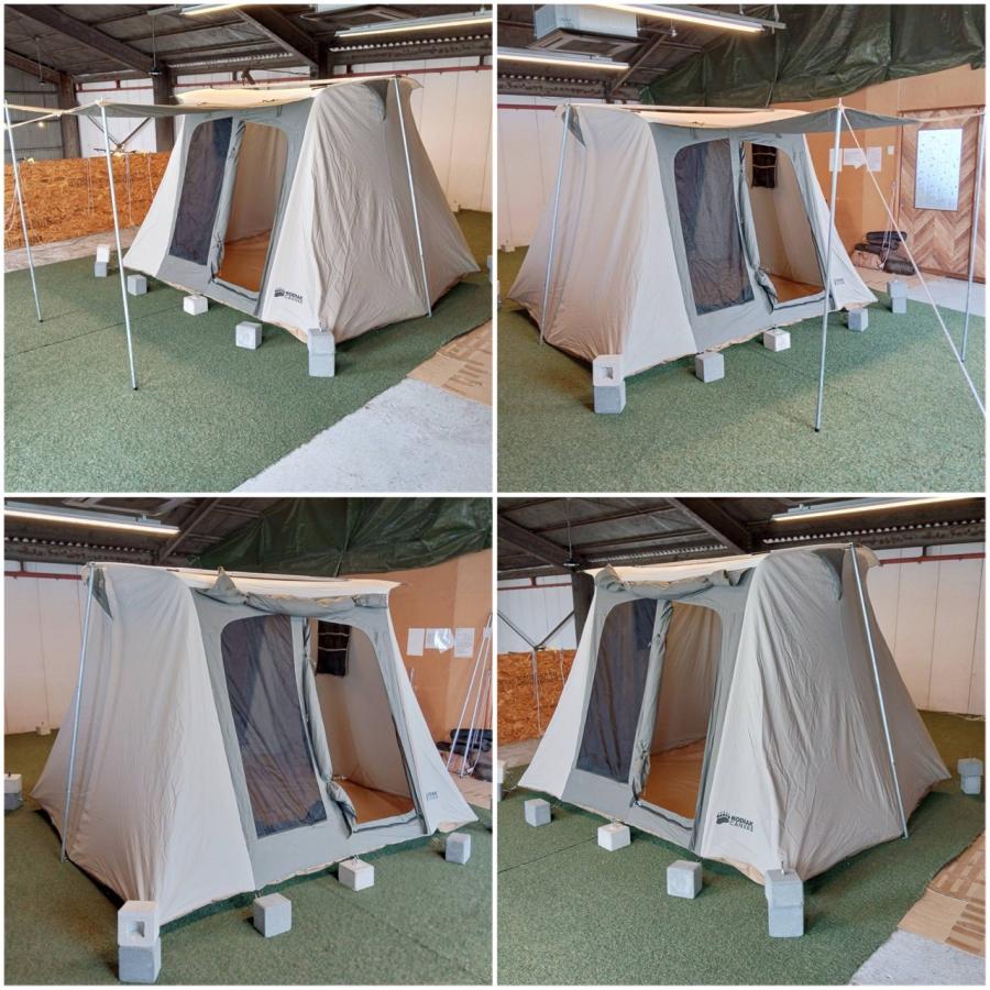 KODIAK CANVAS(コディアック キャンバス) Flex-Bow Deluxe コットンテント 4人用テント KODIAK CANVAS(コディアック キャンバス) Flex-Bow Deluxe コットン