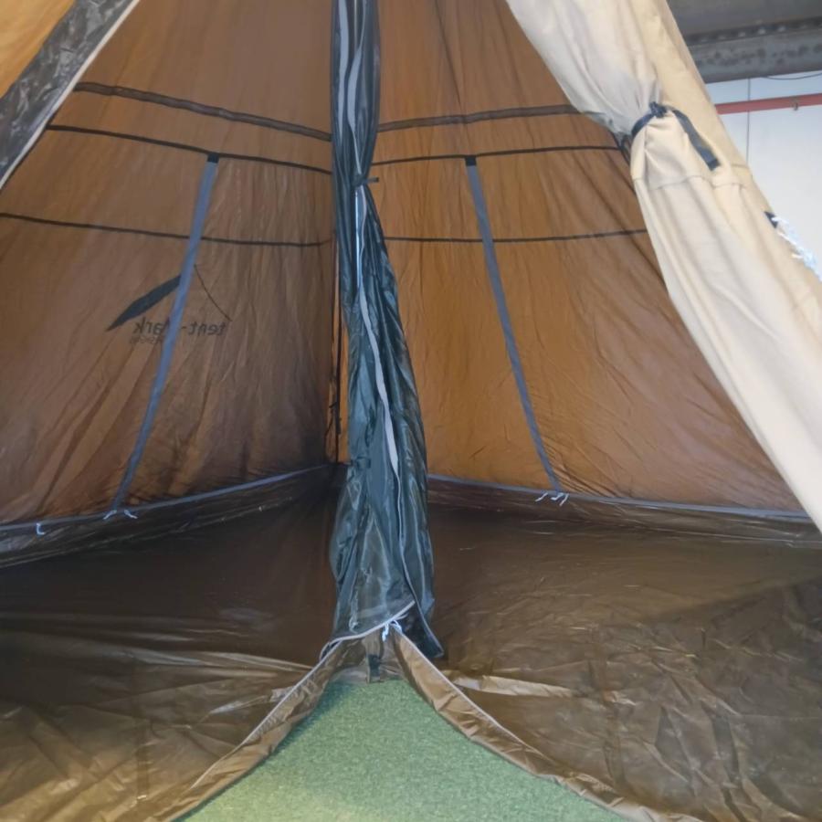 テンマクデザイン サーカスTC DX MID+、メッシュインナーテント4/5