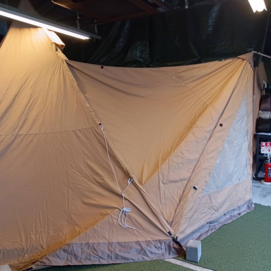 サーカスTC DX MID+用　メッシュインナー+ グランドシート テンマクデザイン サーカスTC DX MID+、メッシュインナーテント4/5