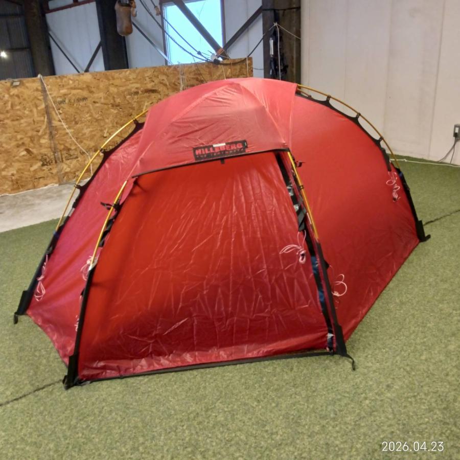 HILLEBERG(ヒルバーグ) Soulo 1 Person Tent ソウロ(レッド)、フット
