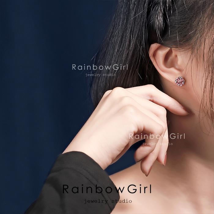 春❀桜ピンク大ぶりエナメルフラワーとピンクのお花が沢山フラワーフープピアス❀ RainbowGirl ピアス レディース 30代40代 フラワー 桜 さくら お花