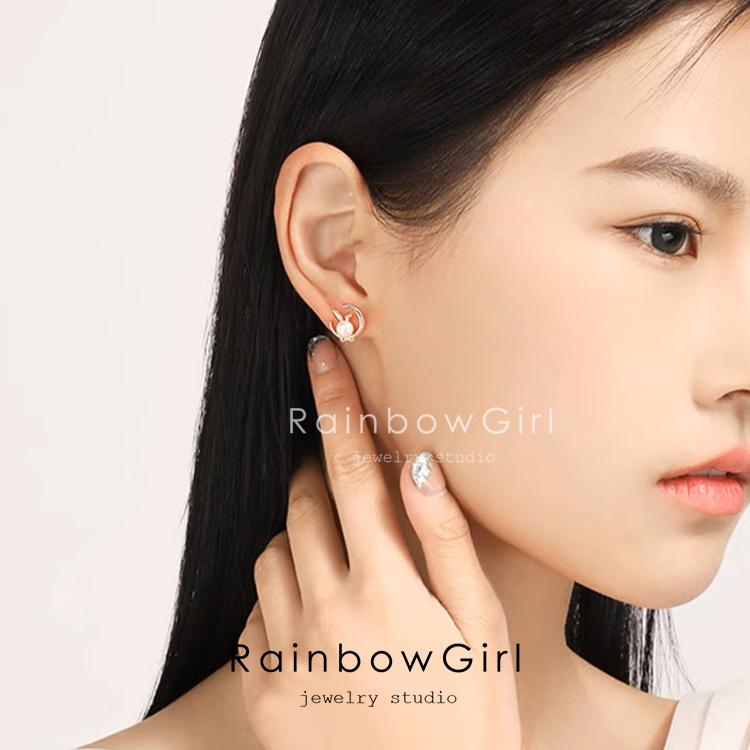 美品 ピアス レディース トライバル ピアス ピンク アクセサリー ディオール Dior Tribales ディオール トライバル ピアス(両耳用