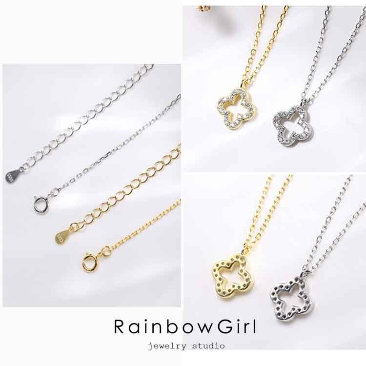 RainbowGirl 母の日 女性 ネックレス 人気 ピアス 2点セット 四