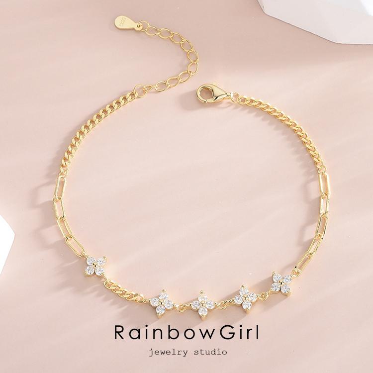 RainbowGirl(アクセサリー) ブレスレット レディース ゴールド RainbowGirl(アクセサリー) ブレスレット レディース ゴールド