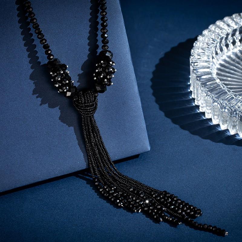 ネックレス 水晶 ラリエット クリスタル チェーン ロングネックレス レディース 人気 ギフト Yl Sj001 Rainbowgirl 通販 Yahoo ショッピング