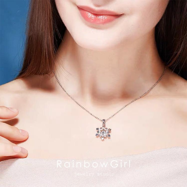 ４℃プラチナ 雪の結晶 ネックレス 4℃プラチナ 雪の結晶 ネックレス