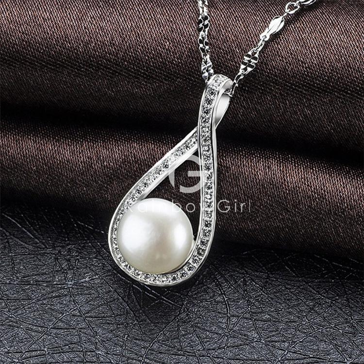 ☆真珠☆ページ 楽天市場】ダイヤモンド ネックレス 一粒 パール 真珠 2連