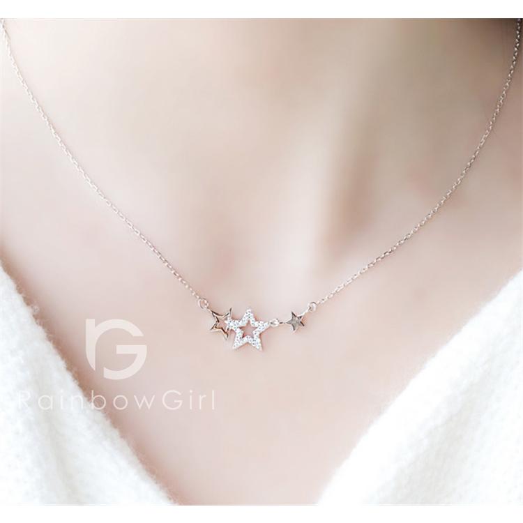 RainbowGirl(アクセサリー) ネックレス レディース 星形 星 RainbowGirl(アクセサリー) ネックレス レディース 星形 星